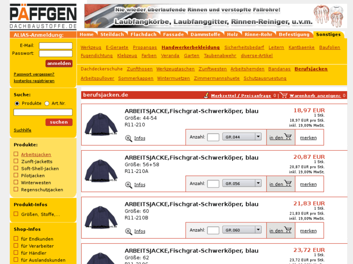 www.arbeitsjacke.com