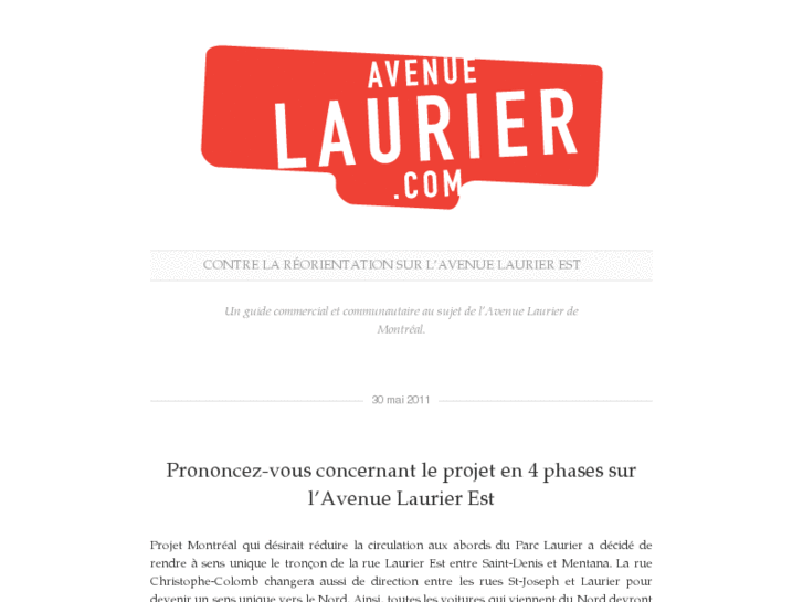 www.avenuelaurier.com