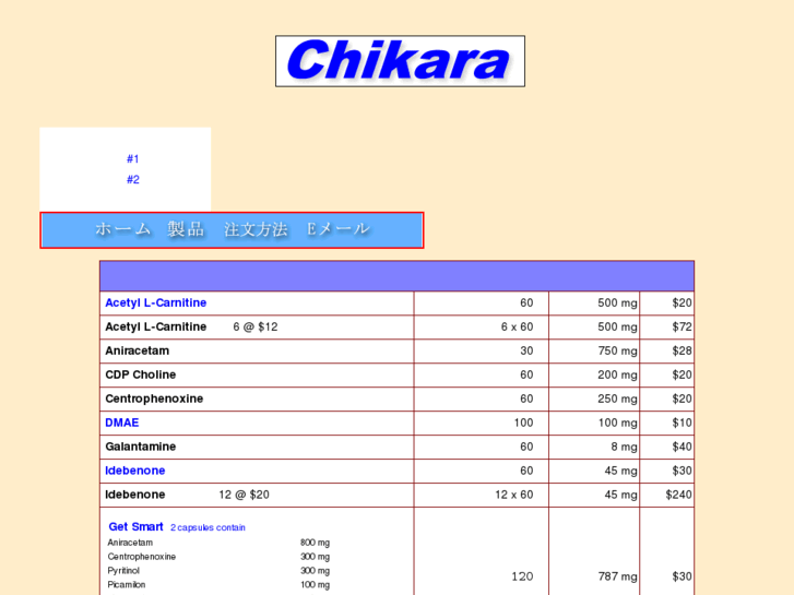 www.chikara-japan.com