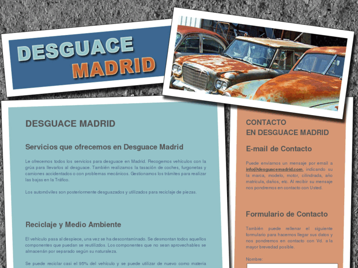 www.desguacemadrid.com