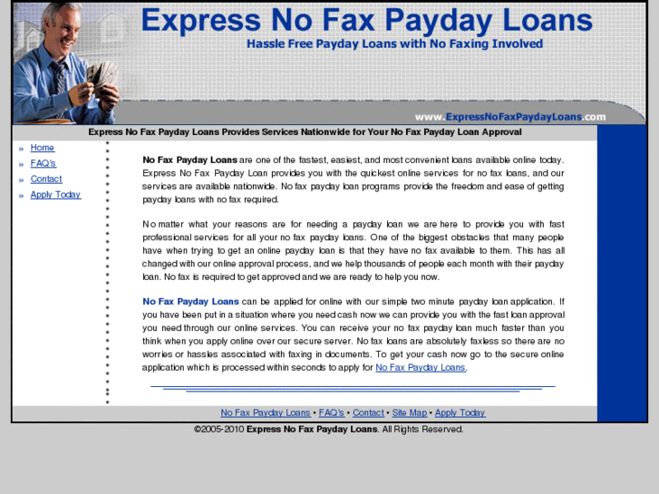 www.expressnofaxpaydayloans.com
