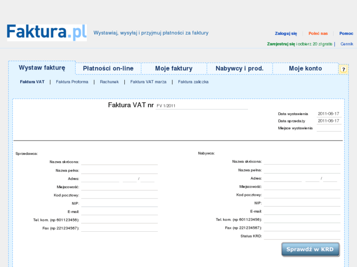 www.faktura.pl