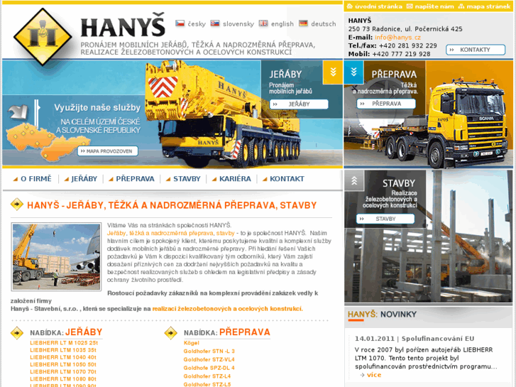 www.hanys.cz