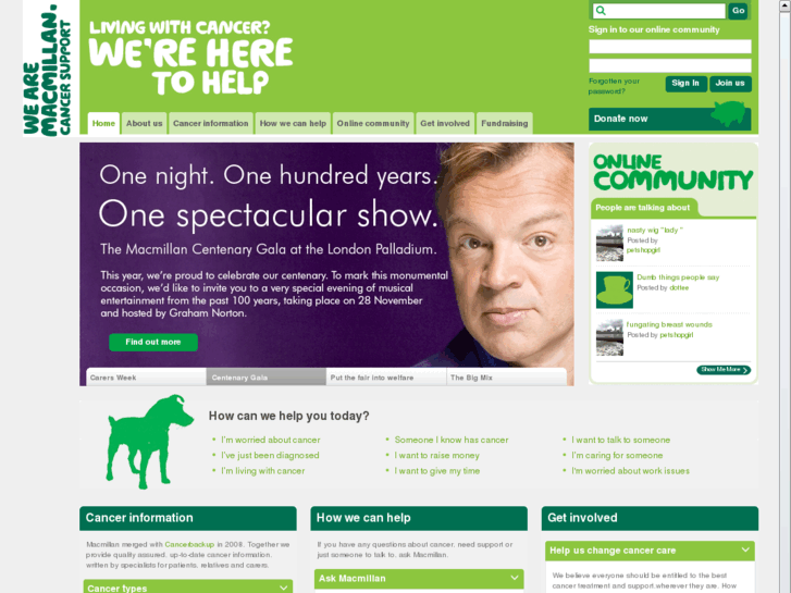www.macmillancancersupport.co.uk