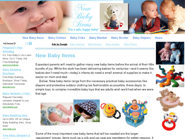 www.newbabyitems.com