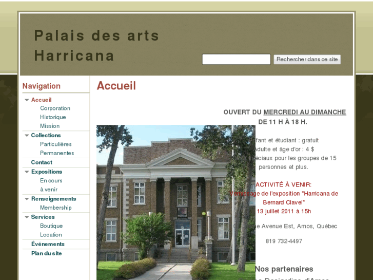 www.palaisdesartsharricana.com