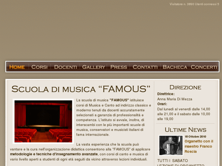 www.scuoladimusicafamous.it