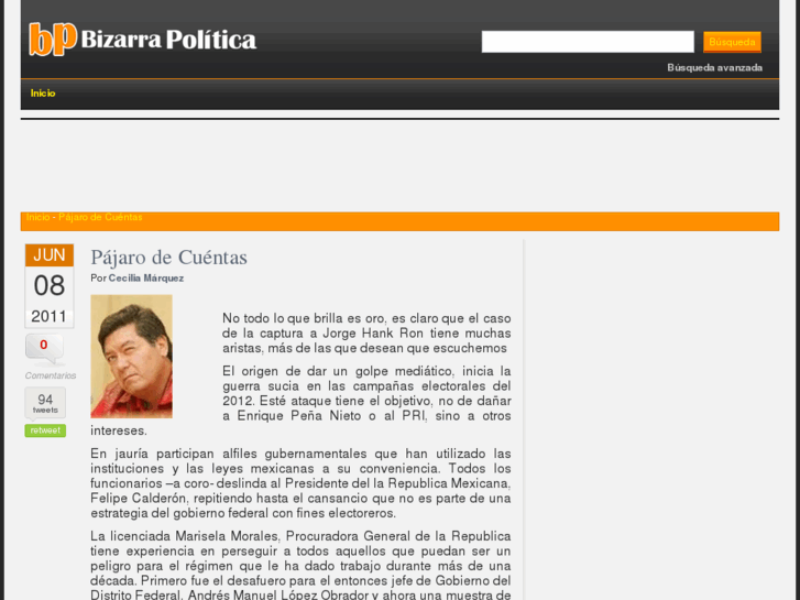 www.bizarrapolitica.com