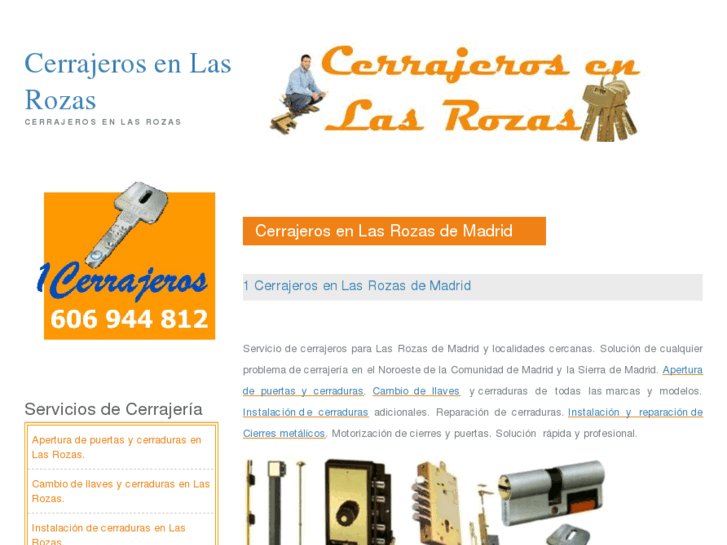 www.cerrajerosenlasrozas.com