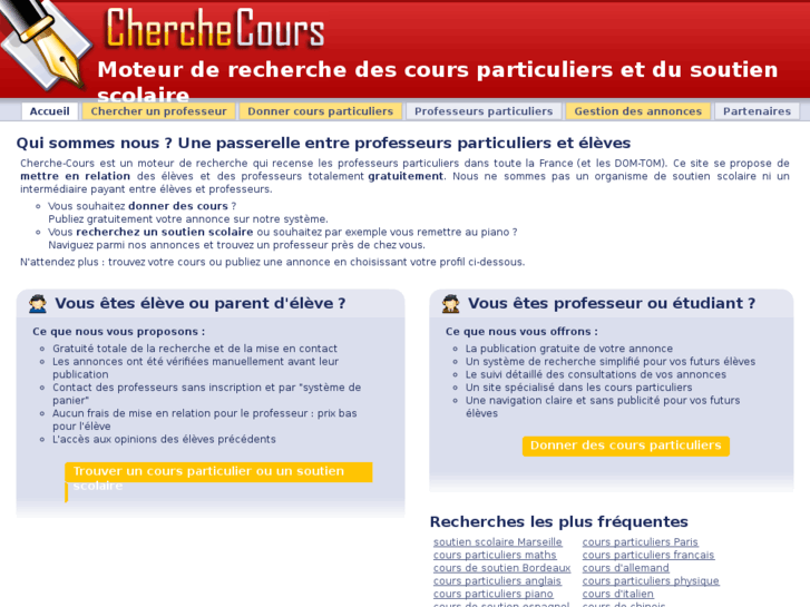 www.cherche-cours.com