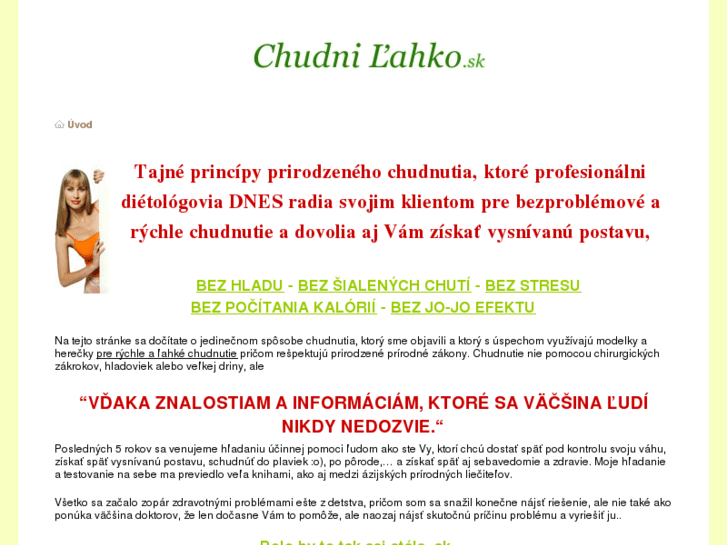 www.chudnilahko.sk