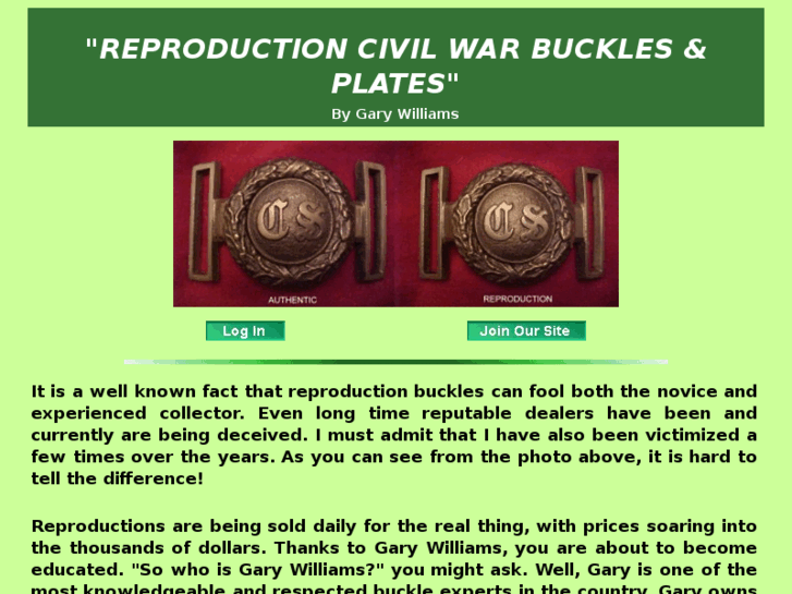 www.civilwarfakes.com