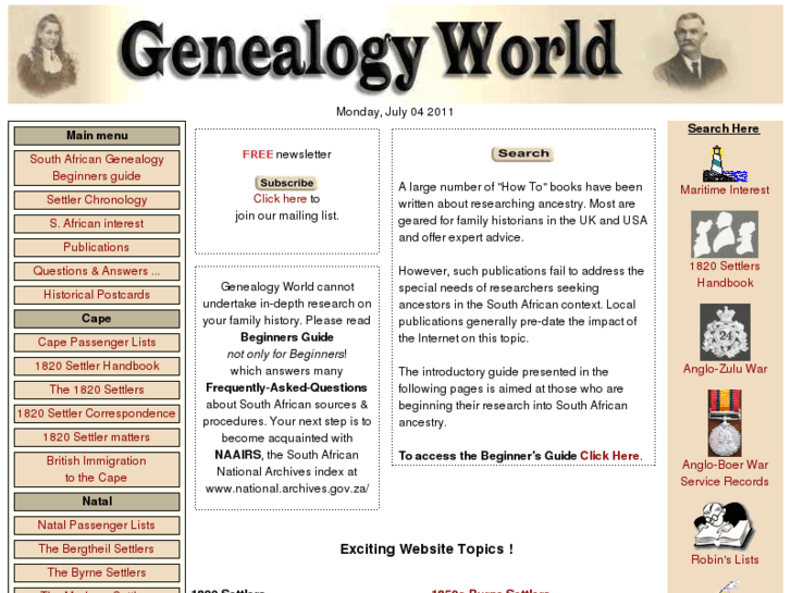 www.genealogyworld.net