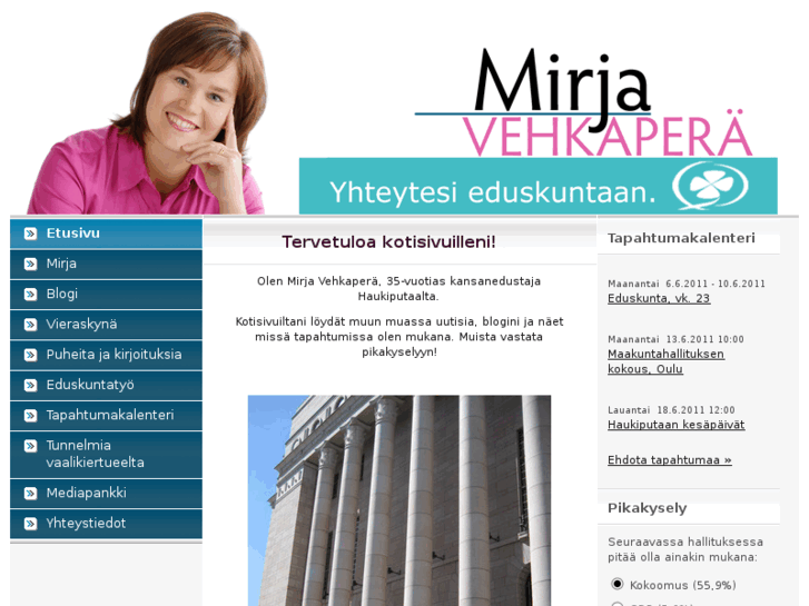 www.mirjavehkapera.fi