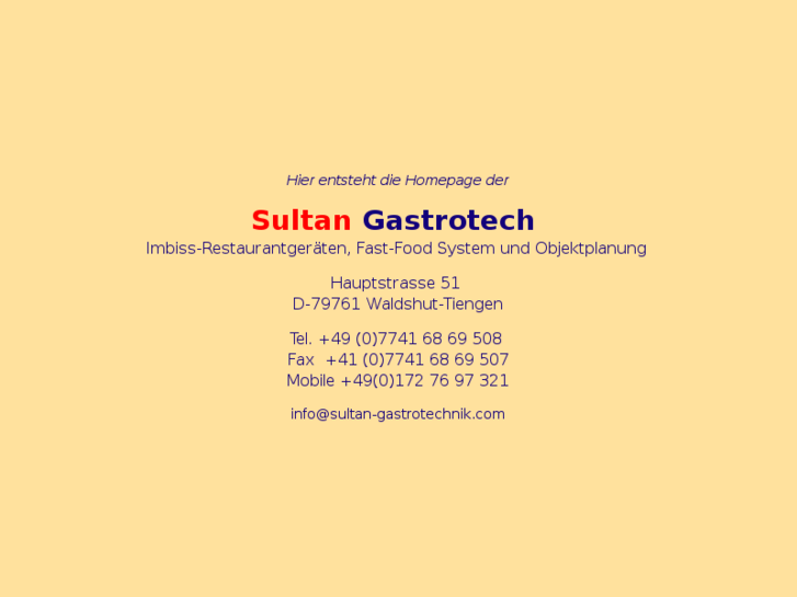 www.sultan-gastrotechnik.com