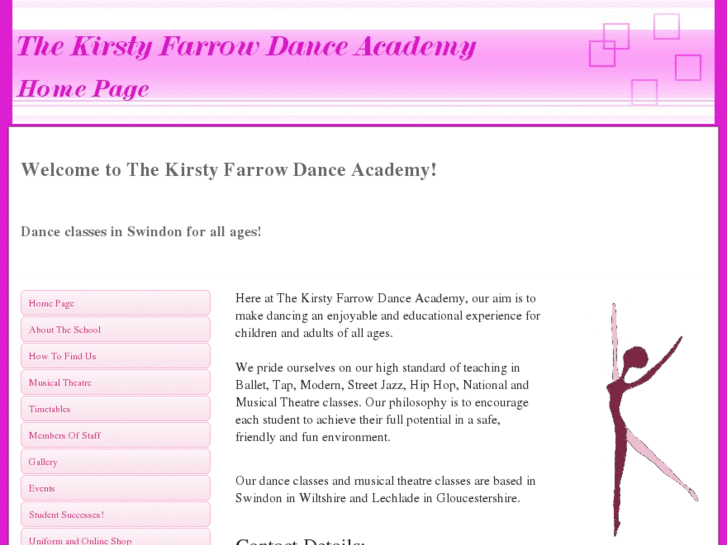 www.thekirstyfarrowdanceacademy.com