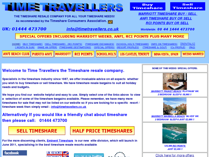 www.timetravellers.co.uk