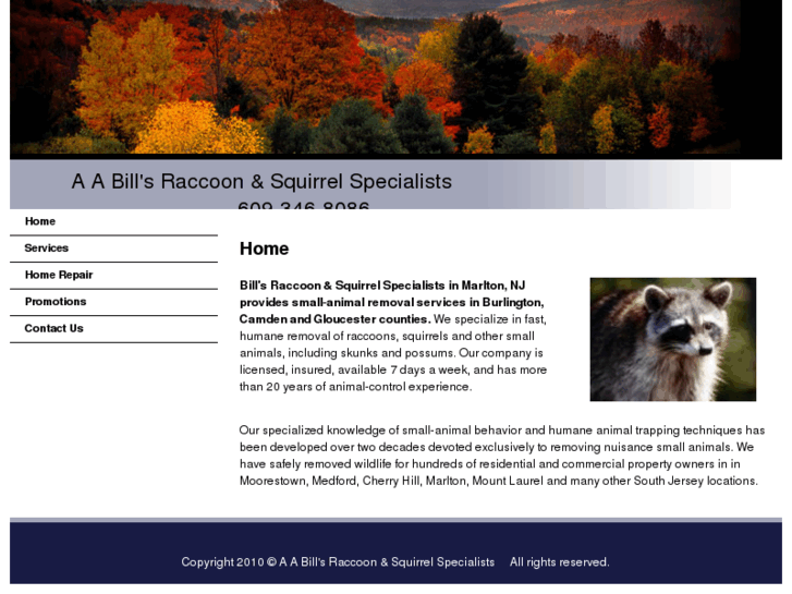 www.aabillsraccoonandsquirrelspecialists.com