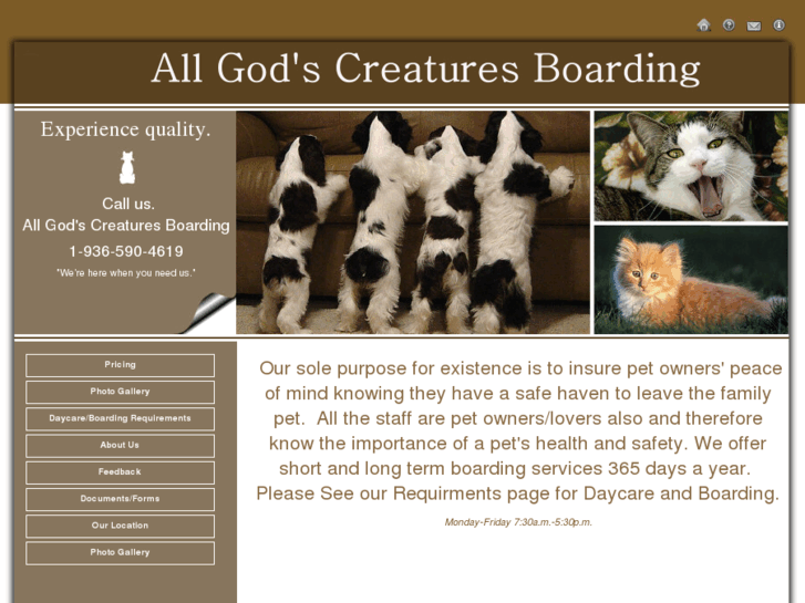 www.allgodscreaturesboarding.com