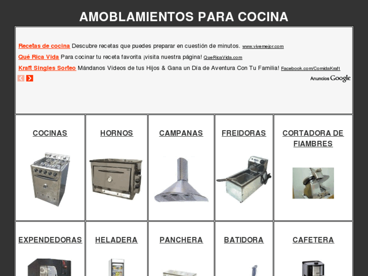 www.amoblamientoscocina.com.ar