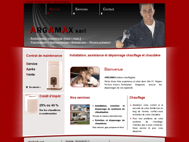 www.argamax-chauffage.com