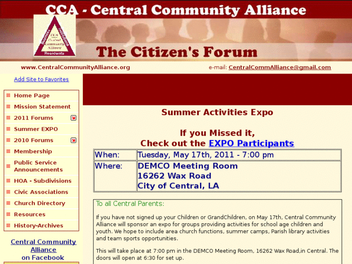 www.centralcommunityalliance.org