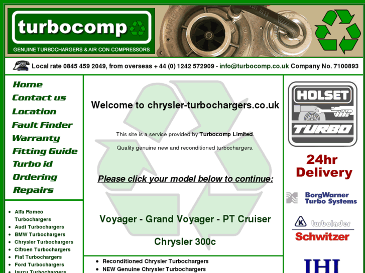 www.chrysler-turbochargers.co.uk