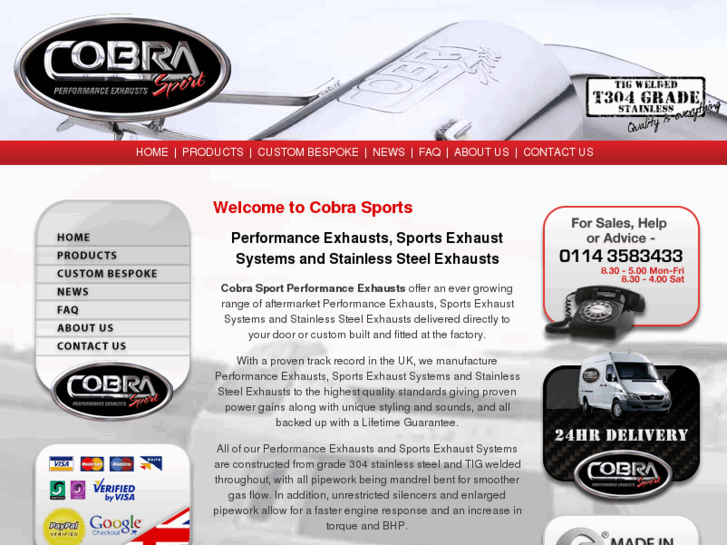 www.cobraexhausts.com