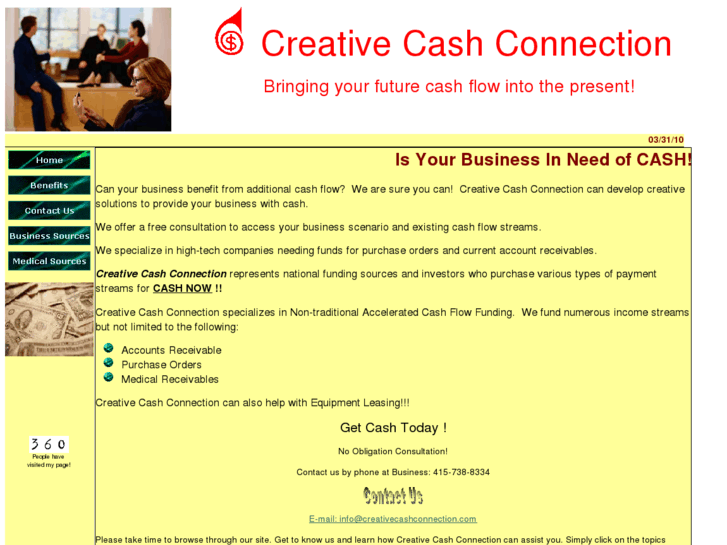 www.creativecashconnection.com