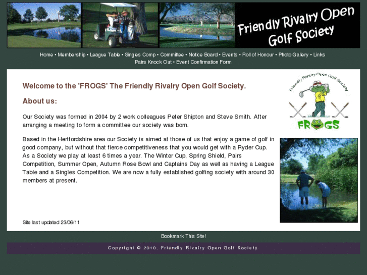 www.frogs-golf-society.com