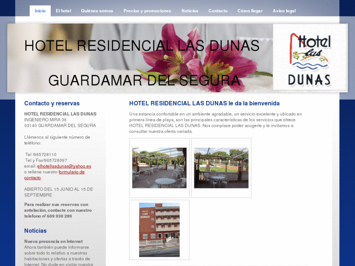 www.hotel-residencial-las-dunas.com