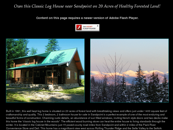 www.houseforsaleinsandpoint.com