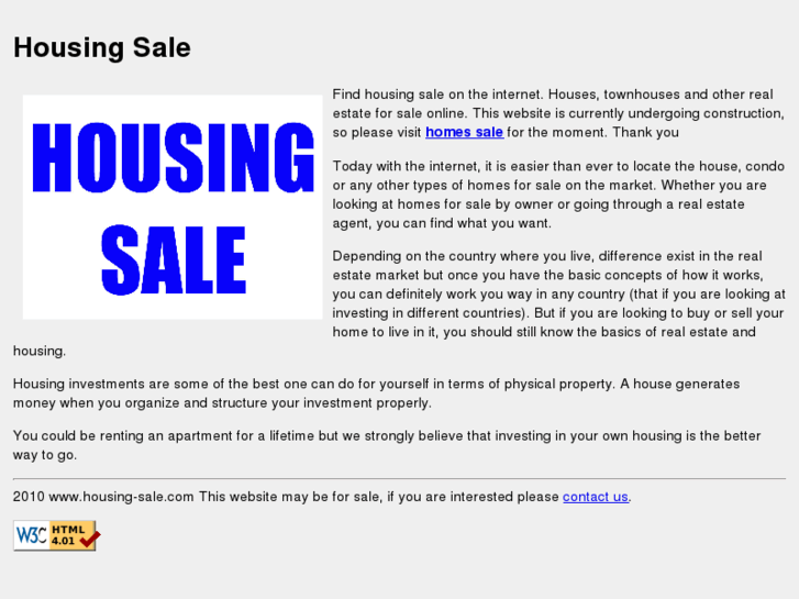 www.housing-sale.com