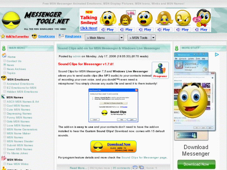 www.messengertools.net