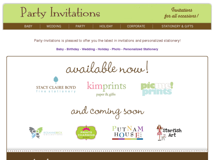 www.party-invitations.com