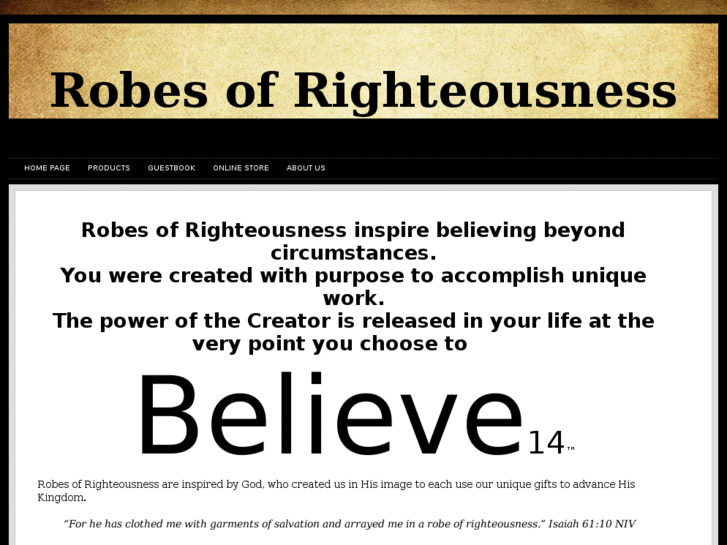 www.robesofrighteousness.com