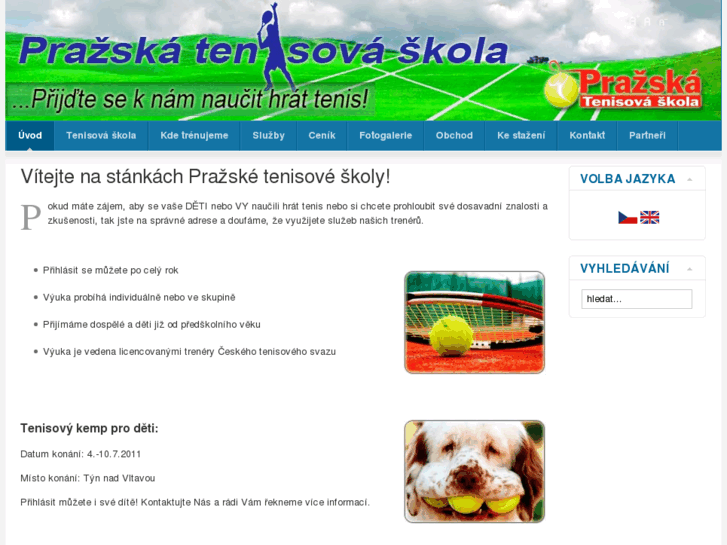 www.tenis-praha.cz