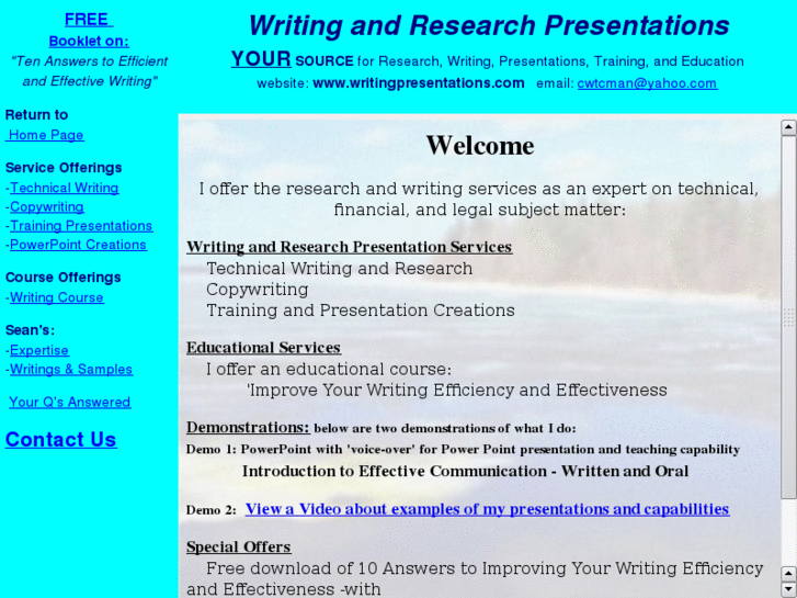 www.writingpresentations.com