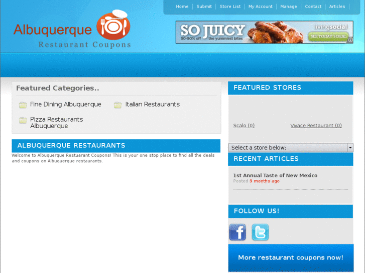 www.albuquerquerestaurantcoupons.com