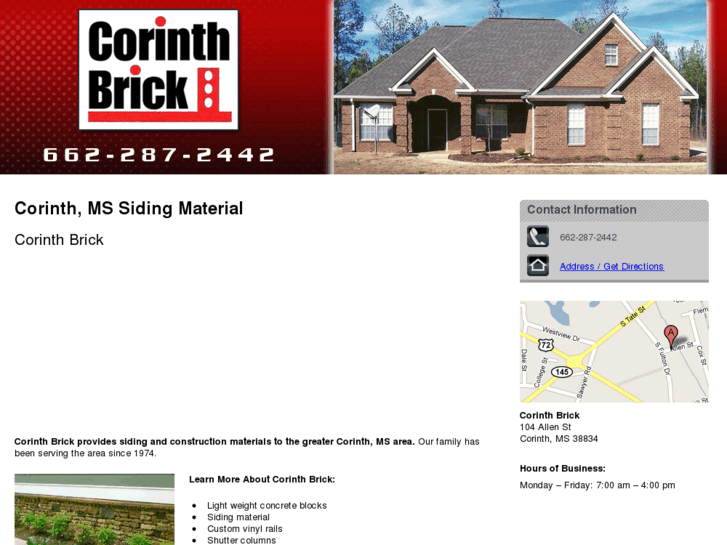 www.corinthbrickms.com