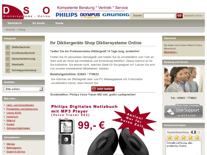 www.diktiersysteme-online.de