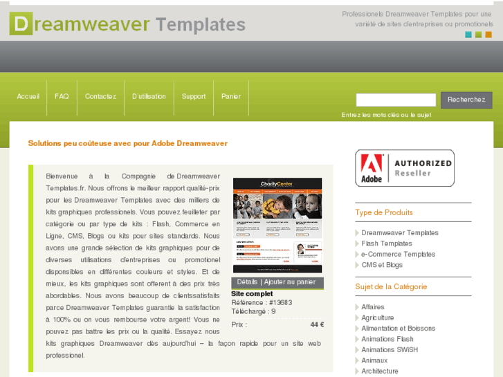 www.dreamweavertemplates.fr