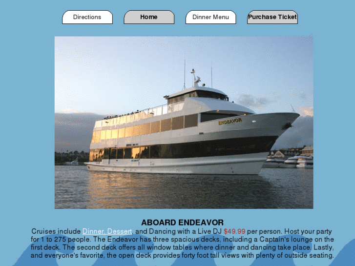 www.endeavorcruises.com