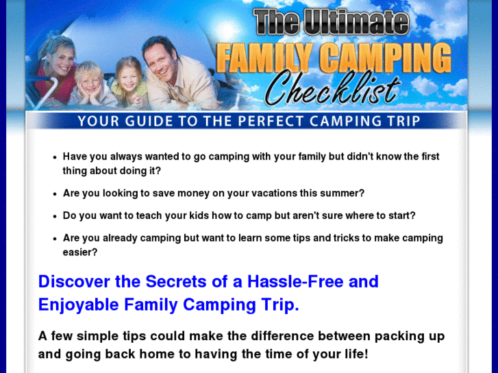 www.familycampingchecklist.com