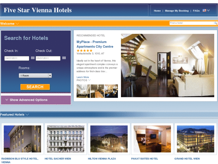 www.fivestarviennahotels.com