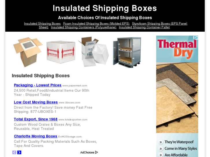 www.insulatedshippingboxes.org