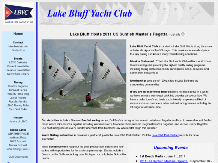 www.lakebluffyachtclub.org