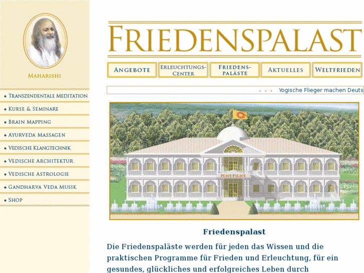 www.maharishifriedenspalast.de