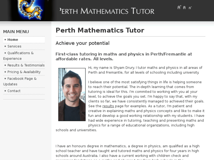 www.perthmathematicstutor.com