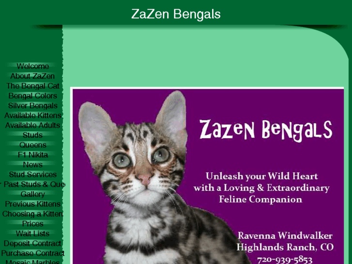 www.zazenbengals.com